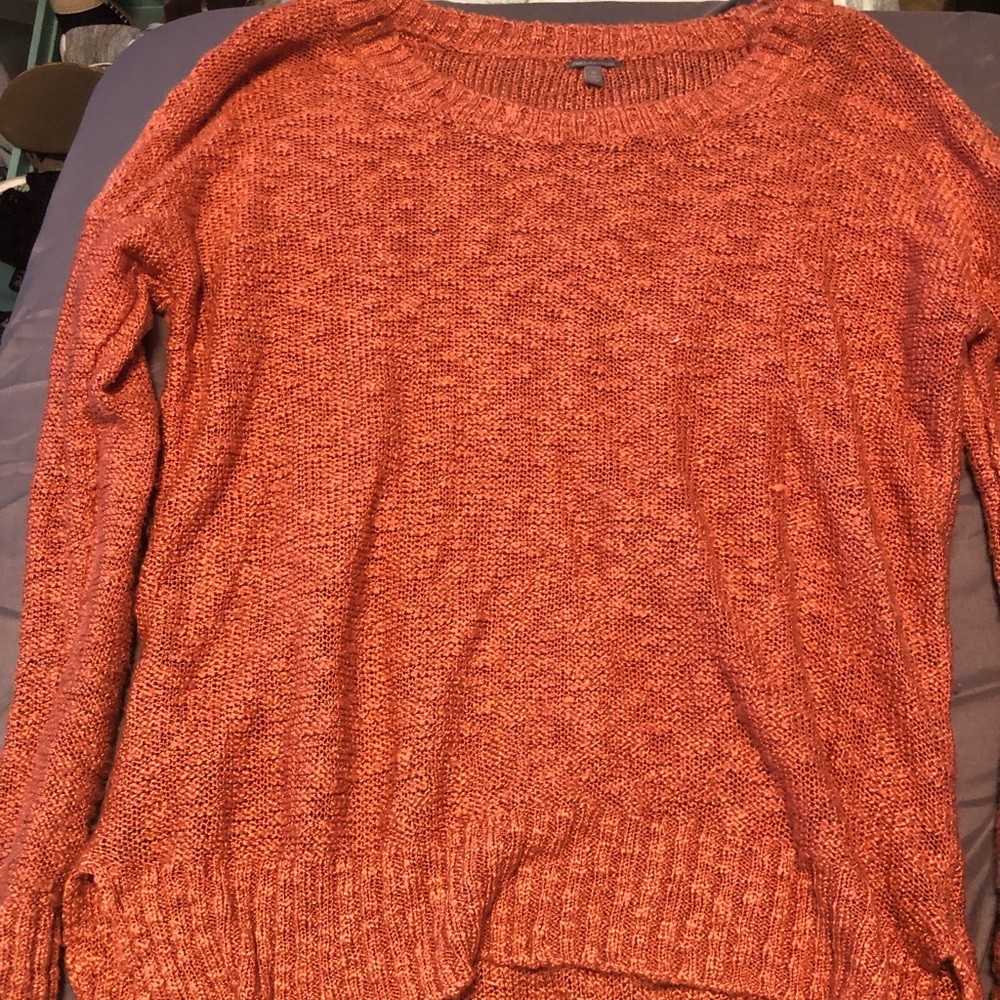 Orange Sweater